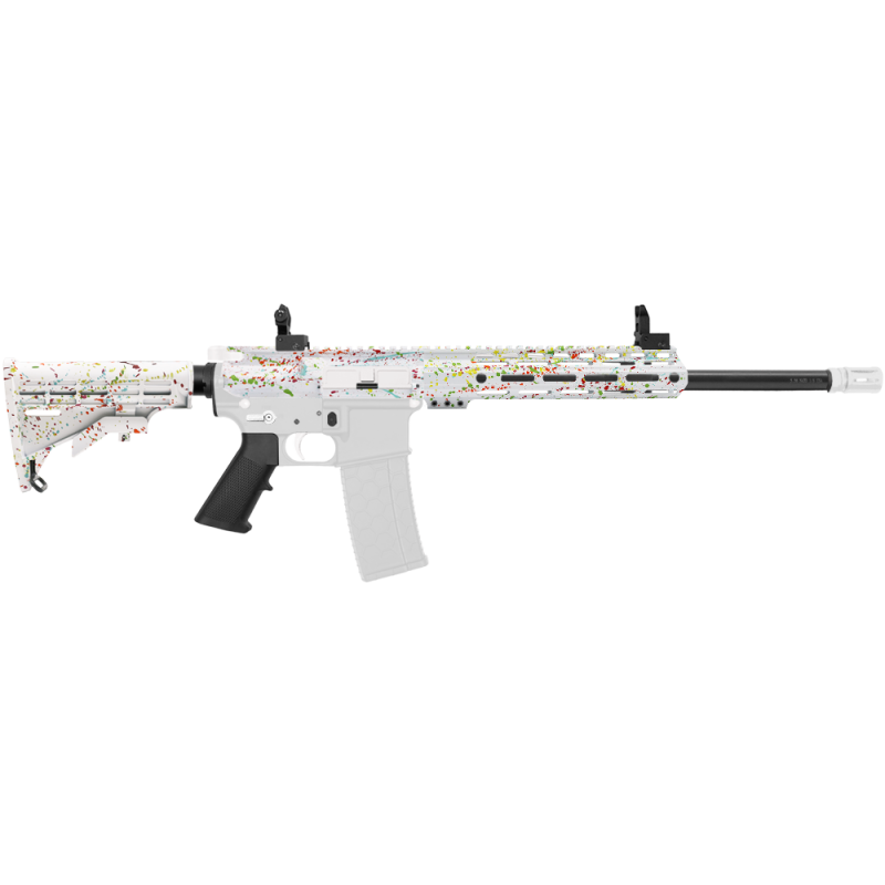 AR-15 .223/5.56 16" Barrel W/ 15'' Handguard | ''WHI SPLATTER MARK III'' Carbine Kit