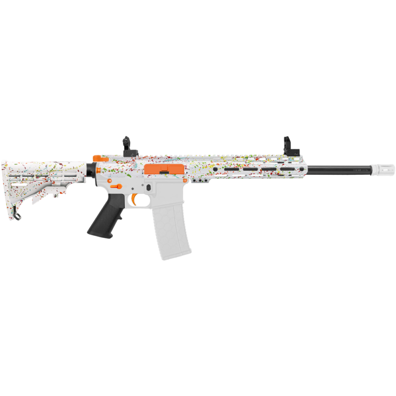 AR-15 .223/5.56 16" Barrel W/ 15'' Handguard | ''WHI SPLATTER MARK III'' Carbine Kit