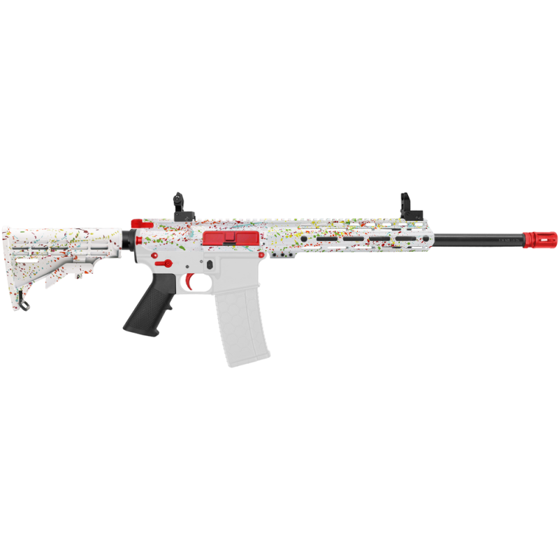AR-15 .223/5.56 16" Barrel W/ 15'' Handguard | ''WHI SPLATTER MARK III'' Carbine Kit