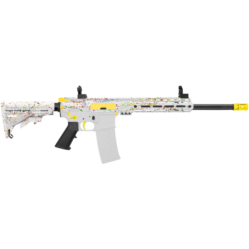 AR-15 .223/5.56 16" Barrel W/ 15'' Handguard | ''WHI SPLATTER MARK III'' Carbine Kit