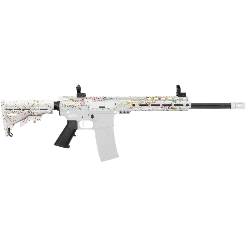 AR-15 .223/5.56 16" Barrel W/ 15'' Handguard | ''WHI SPLATTER MARK III'' Carbine Kit