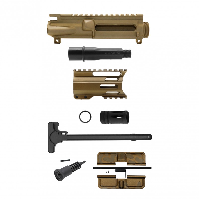 AR-40/ 40 S&W 4" Barrel 4" Handguard | ''BBR CAM-FMLR4C'' Pistol Kit