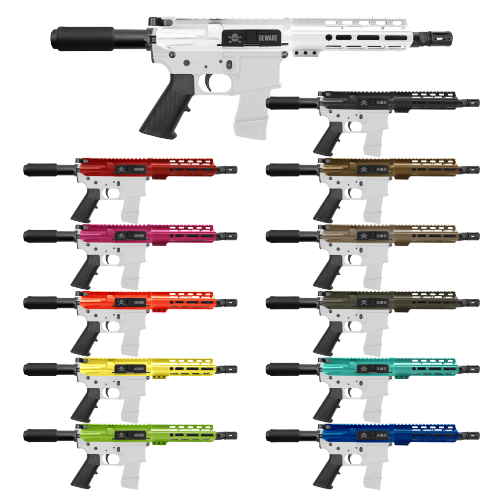 AR-40/ 40 S&W 8" Barrel 7" Handguard M Lok | ''BEWARE'' Pistol Kit AR-40/ 40 S&W 8" Barrel 7" Handguard M Lok | ''BEWARE'' Pistol Kit