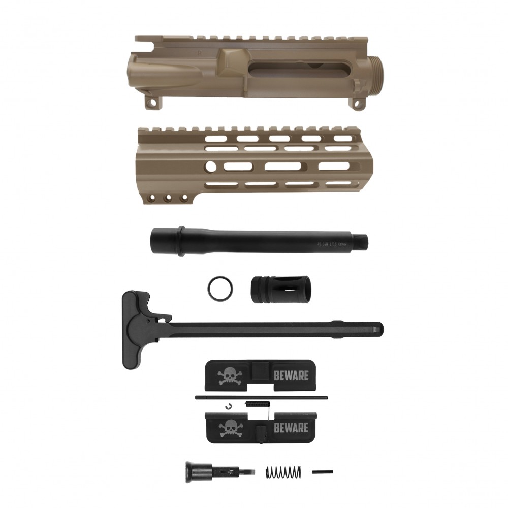 AR-40/ 40 S&W 8" Barrel 7" Handguard M Lok | ''BEWARE'' Pistol Kit AR-40/ 40 S&W 8" Barrel 7" Handguard M Lok | ''BEWARE'' Pistol Kit