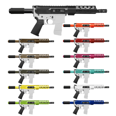 AR-40/ 40 S&W 8" Barrel 7" Handguard M Lok | ''CAMPER'' Pistol Kit