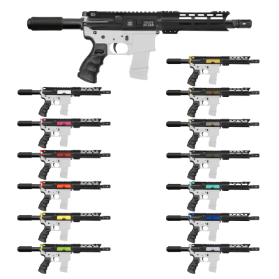 AR-40/ 40 S&W 8" Barrel 7" Handguard | '' COAST GUARD '' Pistol Kit