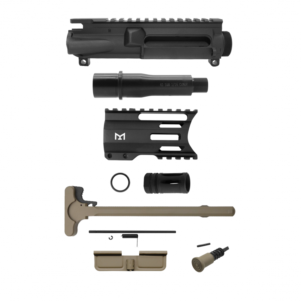 AR-40/ 40 S&W 4" Barrel 4" Handguard | '' FNLE '' Pistol Kit