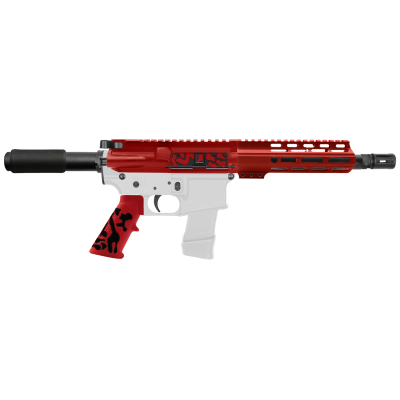 AR-40/ 40 S&W 8" Barrel 7" Handguard | ''RED CAM-7'' Pistol Kit