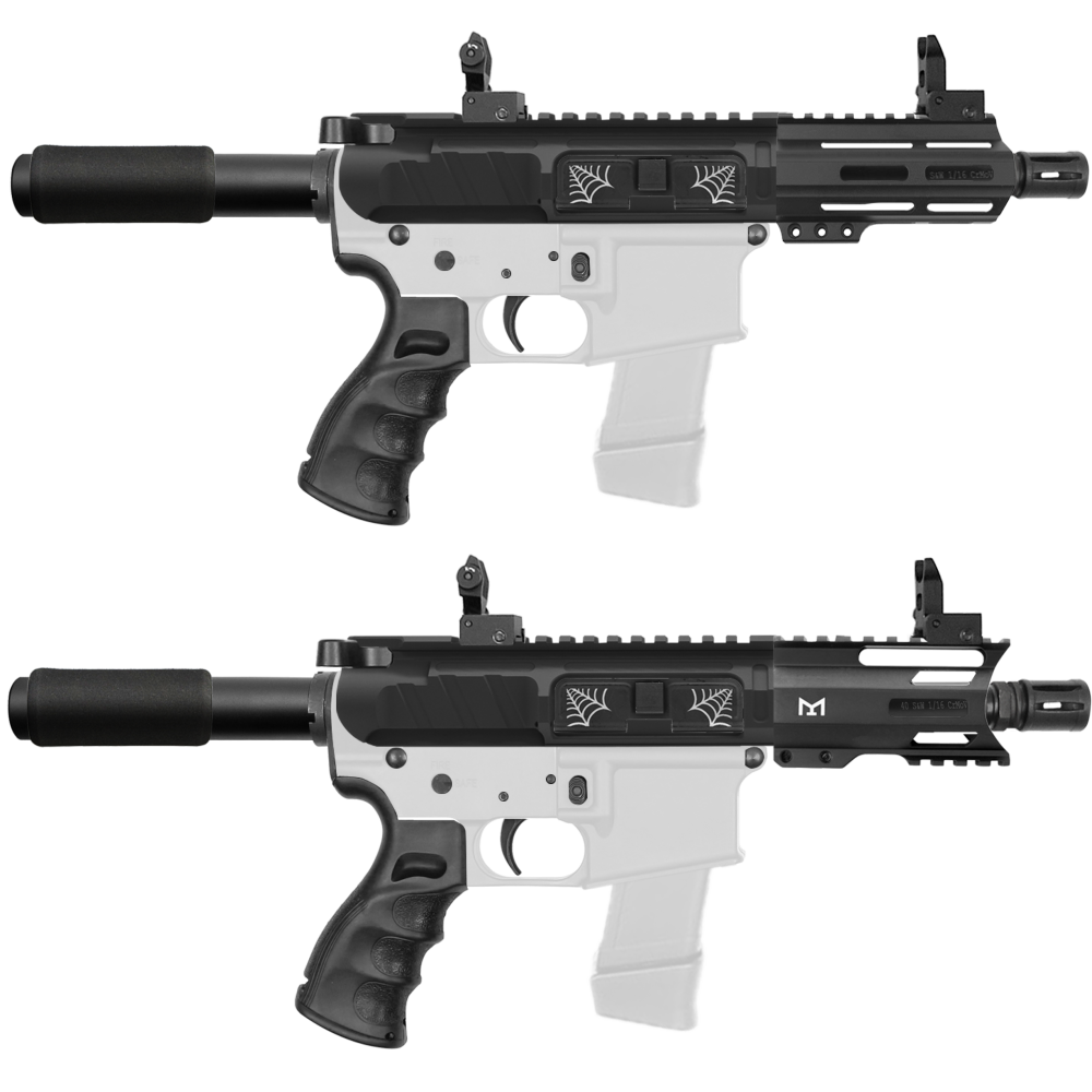 AR-40/ 40 S&W 4" Barrel 4" Handguard Option | '' SPIDER '' Pistol Kit AR-40/ 40 S&W 4" Barrel 4" Handguard Option | '' SPIDER '' Pistol Kit