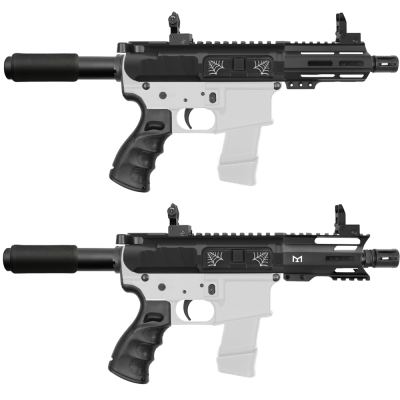 AR-40/ 40 S&W 4" Barrel 4" Handguard Option | '' SPIDER '' Pistol Kit