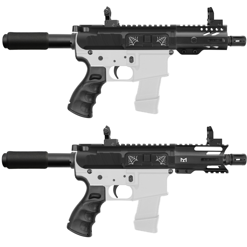AR-40/ 40 S&W 4" Barrel 4" Handguard Option | '' SPIDER '' Pistol Kit AR-40/ 40 S&W 4" Barrel 4" Handguard Option | '' SPIDER '' Pistol Kit