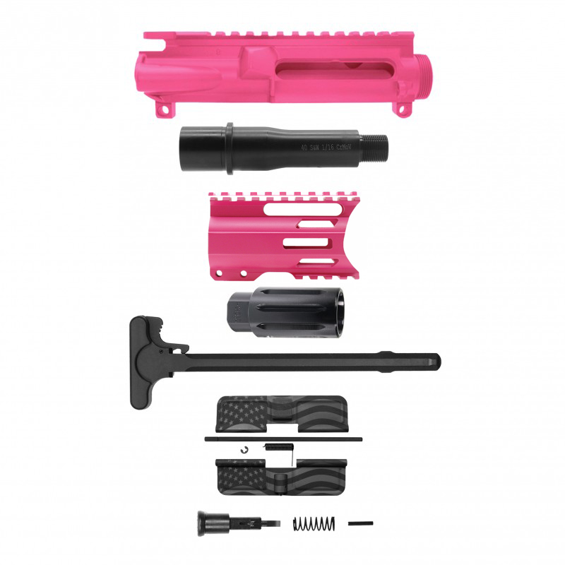 AR-40/ 40 S&W 4" Barrel 4" Handguard M Lok | ''USA FLAG'' Pistol Kit AR-40/ 40 S&W 4" Barrel 4" Handguard M Lok | ''USA FLAG'' Pistol Kit