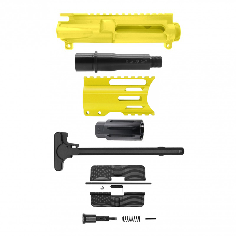 AR-40/ 40 S&W 4" Barrel 4" Handguard M Lok | ''USA FLAG'' Pistol Kit AR-40/ 40 S&W 4" Barrel 4" Handguard M Lok | ''USA FLAG'' Pistol Kit