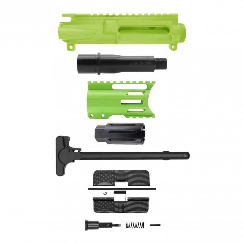 AR-40/ 40 S&W 4" Barrel 4" Handguard M Lok | ''USA FLAG'' Pistol Kit AR-40/ 40 S&W 4" Barrel 4" Handguard M Lok | ''USA FLAG'' Pistol Kit