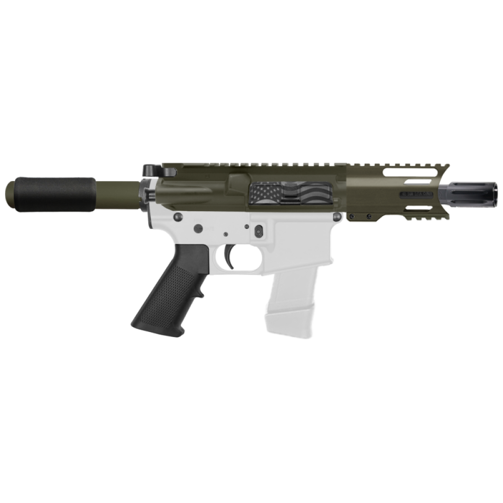 AR-40/ 40 S&W 4" Barrel 4" Handguard M Lok | ''USA FLAG'' Pistol Kit AR-40/ 40 S&W 4" Barrel 4" Handguard M Lok | ''USA FLAG'' Pistol Kit