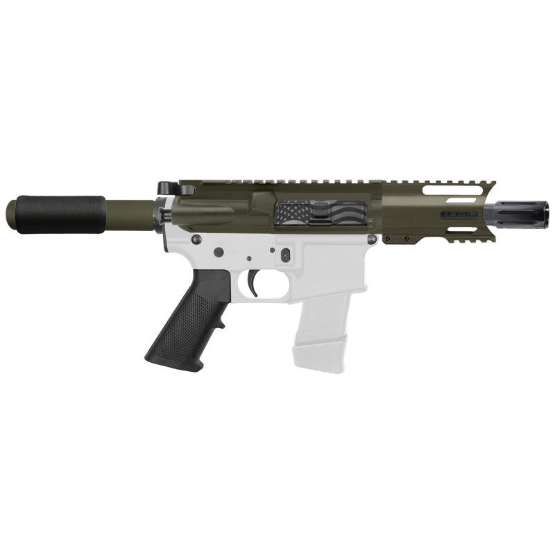 AR-40/ 40 S&W 4" Barrel 4" Handguard M Lok | ''USA FLAG'' Pistol Kit AR-40/ 40 S&W 4" Barrel 4" Handguard M Lok | ''USA FLAG'' Pistol Kit