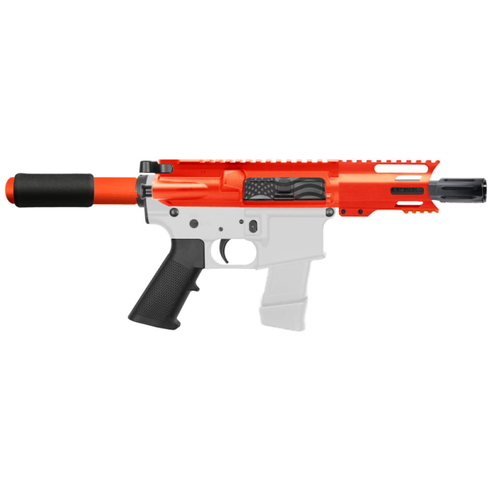 AR-40/ 40 S&W 4" Barrel 4" Handguard M Lok | ''USA FLAG'' Pistol Kit AR-40/ 40 S&W 4" Barrel 4" Handguard M Lok | ''USA FLAG'' Pistol Kit