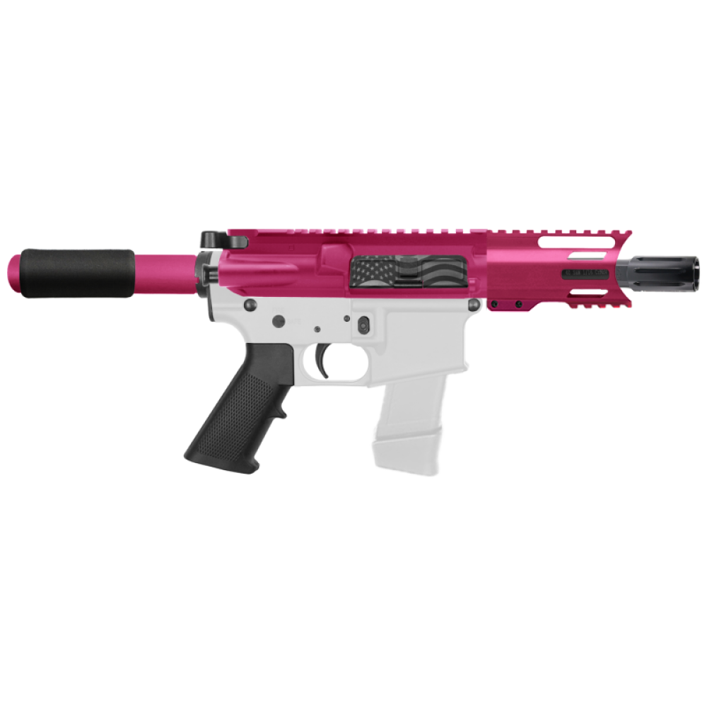AR-40/ 40 S&W 4" Barrel 4" Handguard M Lok | ''USA FLAG'' Pistol Kit AR-40/ 40 S&W 4" Barrel 4" Handguard M Lok | ''USA FLAG'' Pistol Kit