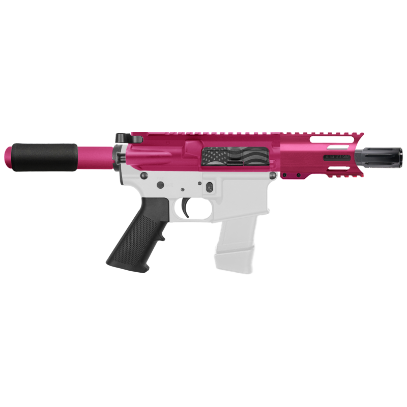 AR-40/ 40 S&W 4" Barrel 4" Handguard M Lok | ''USA FLAG'' Pistol Kit AR-40/ 40 S&W 4" Barrel 4" Handguard M Lok | ''USA FLAG'' Pistol Kit