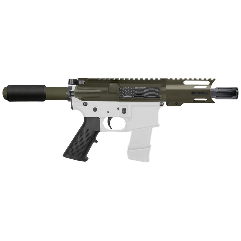 AR-40/ 40 S&W 4" Barrel 4" Handguard M Lok | ''USA FLAG'' Pistol Kit