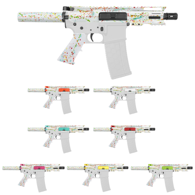 AR-40/ 40 S&W 4" Barrel 4" Handguard | ''WHI SPLATTER-4'' Pistol Kit