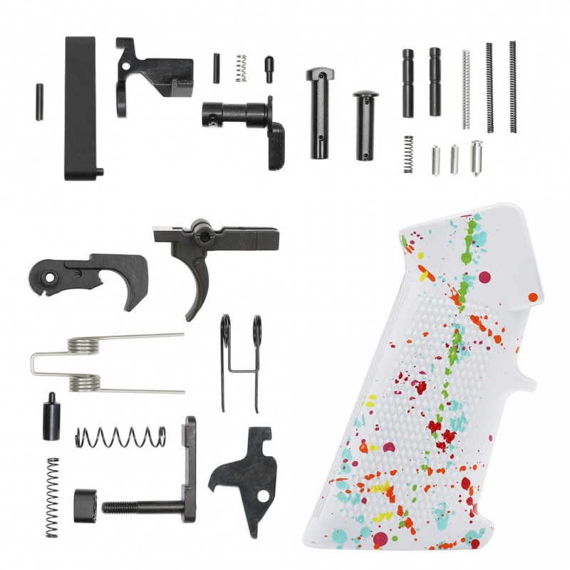 AR-40/ 40 S&W 4" Barrel 4" Handguard | ''WHI SPLATTER-4'' Pistol Kit