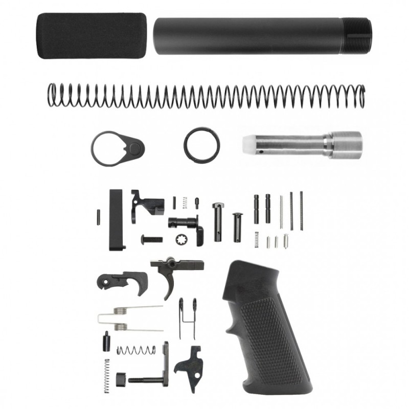 AR 9mm 10.5" Barrel W/ 10'' Clamp on Key Mod Handguard | ''CAELUS'' Pistol Kit