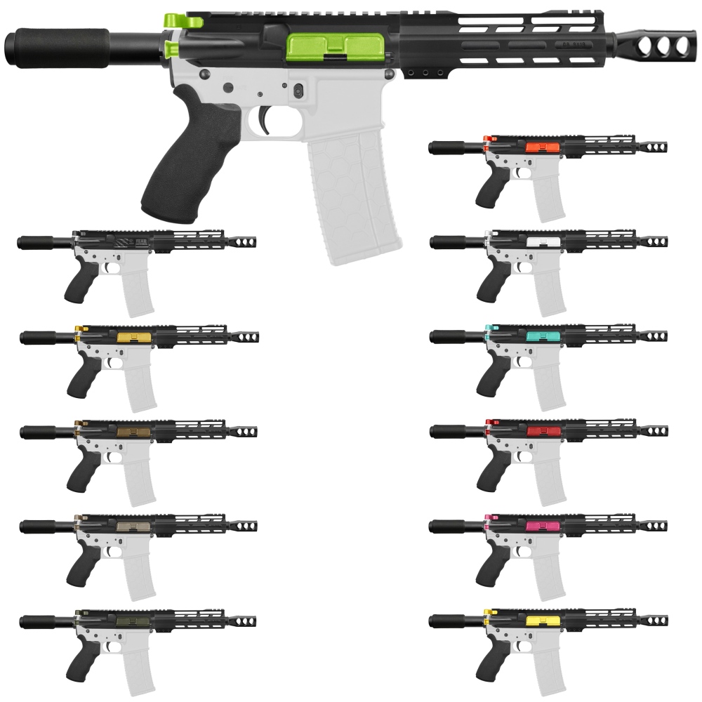 AR-9mm 7.5" Barrel W/ 7" Handguard / Color Bundle Options | ''FNLE-7'' Pistol Kit AR-9mm 7.5" Barrel W/ 7" Handguard / Color Bundle Options | ''FNLE-7'' Pistol Kit