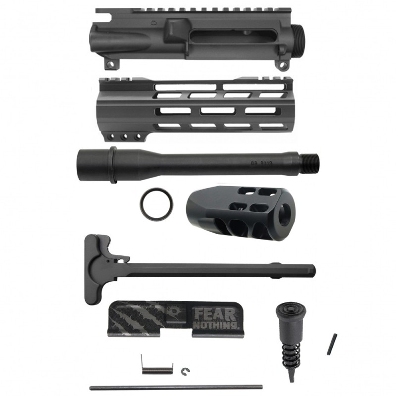 AR-9mm 7.5" Barrel W/ 7" Handguard / Color Bundle Options | ''FNLE-7'' Pistol Kit AR-9mm 7.5" Barrel W/ 7" Handguard / Color Bundle Options | ''FNLE-7'' Pistol Kit
