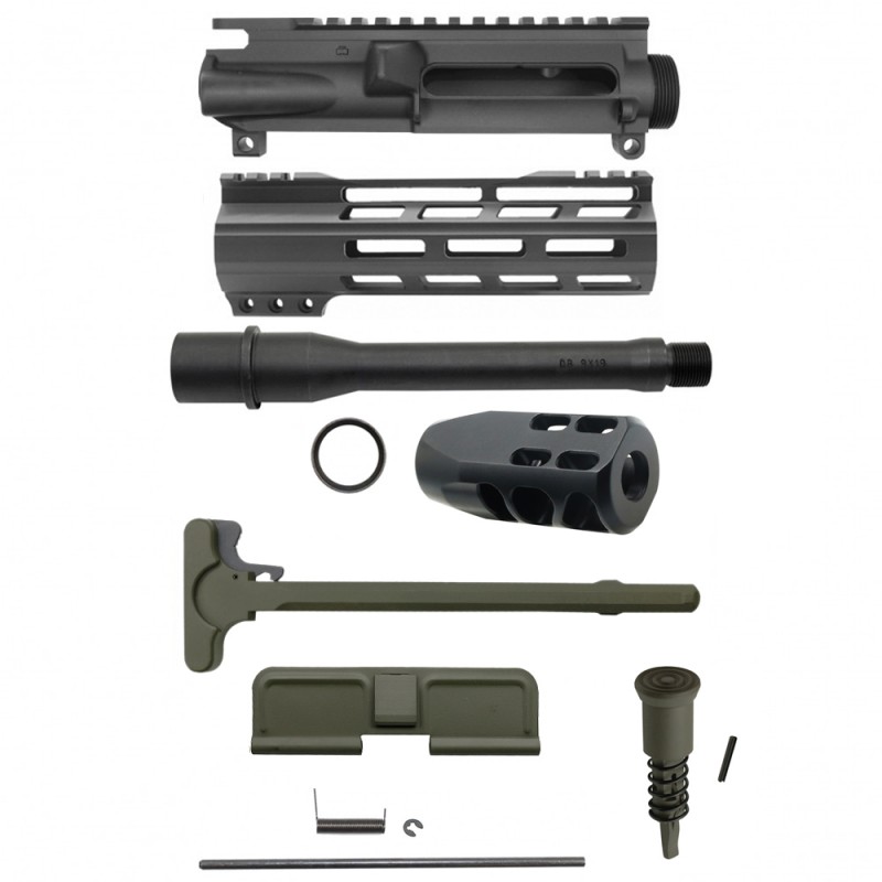 AR-9mm 7.5" Barrel W/ 7" Handguard / Color Bundle Options | ''FNLE-7'' Pistol Kit AR-9mm 7.5" Barrel W/ 7" Handguard / Color Bundle Options | ''FNLE-7'' Pistol Kit