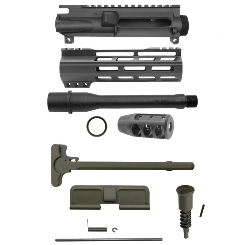 AR-9mm 7.5" Barrel W/ 7" Handguard / Color Bundle Options | ''FNLE-7'' Pistol Kit AR-9mm 7.5" Barrel W/ 7" Handguard / Color Bundle Options | ''FNLE-7'' Pistol Kit