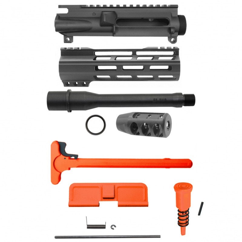 AR-9mm 7.5" Barrel W/ 7" Handguard / Color Bundle Options | ''FNLE-7'' Pistol Kit AR-9mm 7.5" Barrel W/ 7" Handguard / Color Bundle Options | ''FNLE-7'' Pistol Kit