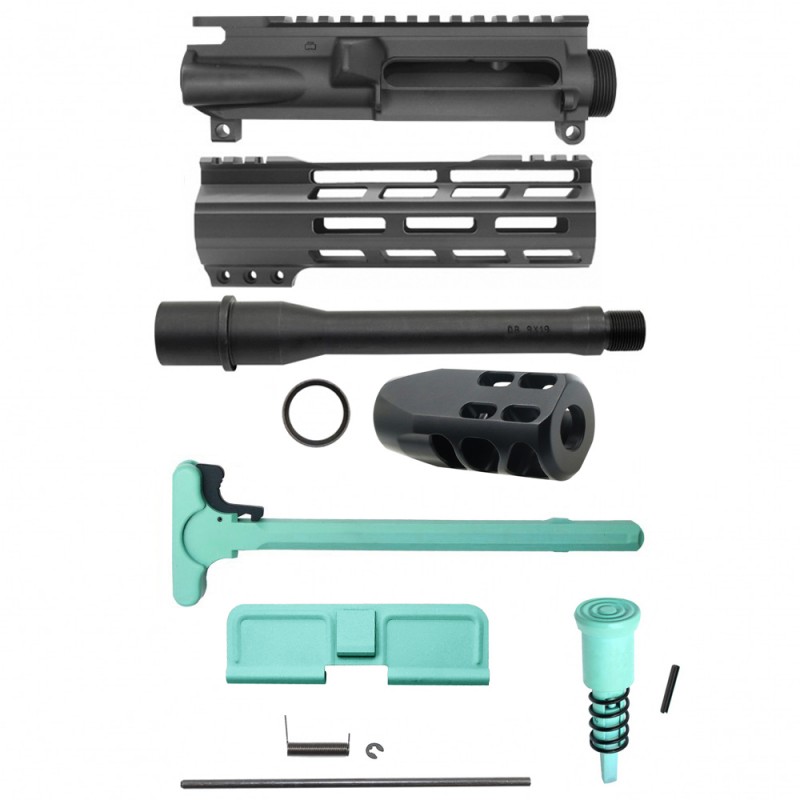 AR-9mm 7.5" Barrel W/ 7" Handguard / Color Bundle Options | ''FNLE-7'' Pistol Kit AR-9mm 7.5" Barrel W/ 7" Handguard / Color Bundle Options | ''FNLE-7'' Pistol Kit