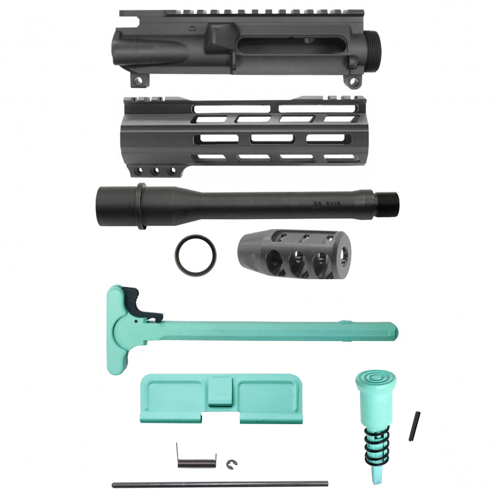 AR-9mm 7.5" Barrel W/ 7" Handguard / Color Bundle Options | ''FNLE-7'' Pistol Kit AR-9mm 7.5" Barrel W/ 7" Handguard / Color Bundle Options | ''FNLE-7'' Pistol Kit