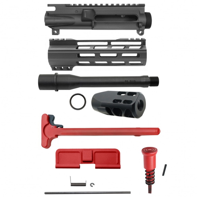 AR-9mm 7.5" Barrel W/ 7" Handguard / Color Bundle Options | ''FNLE-7'' Pistol Kit AR-9mm 7.5" Barrel W/ 7" Handguard / Color Bundle Options | ''FNLE-7'' Pistol Kit