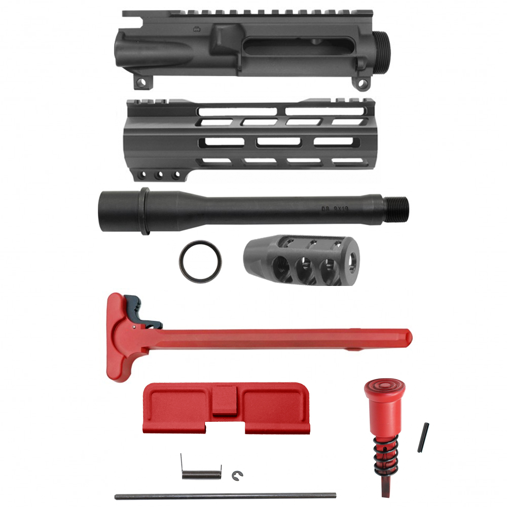 AR-9mm 7.5" Barrel W/ 7" Handguard / Color Bundle Options | ''FNLE-7'' Pistol Kit AR-9mm 7.5" Barrel W/ 7" Handguard / Color Bundle Options | ''FNLE-7'' Pistol Kit