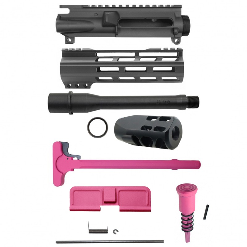 AR-9mm 7.5" Barrel W/ 7" Handguard / Color Bundle Options | ''FNLE-7'' Pistol Kit AR-9mm 7.5" Barrel W/ 7" Handguard / Color Bundle Options | ''FNLE-7'' Pistol Kit