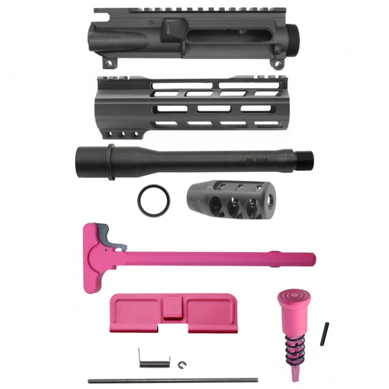 AR-9mm 7.5" Barrel W/ 7" Handguard / Color Bundle Options | ''FNLE-7'' Pistol Kit AR-9mm 7.5" Barrel W/ 7" Handguard / Color Bundle Options | ''FNLE-7'' Pistol Kit