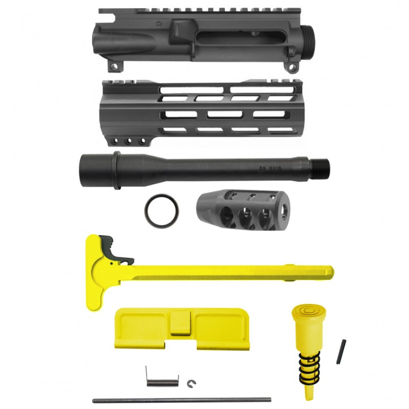 AR-9mm 7.5" Barrel W/ 7" Handguard / Color Bundle Options | ''FNLE-7'' Pistol Kit AR-9mm 7.5" Barrel W/ 7" Handguard / Color Bundle Options | ''FNLE-7'' Pistol Kit