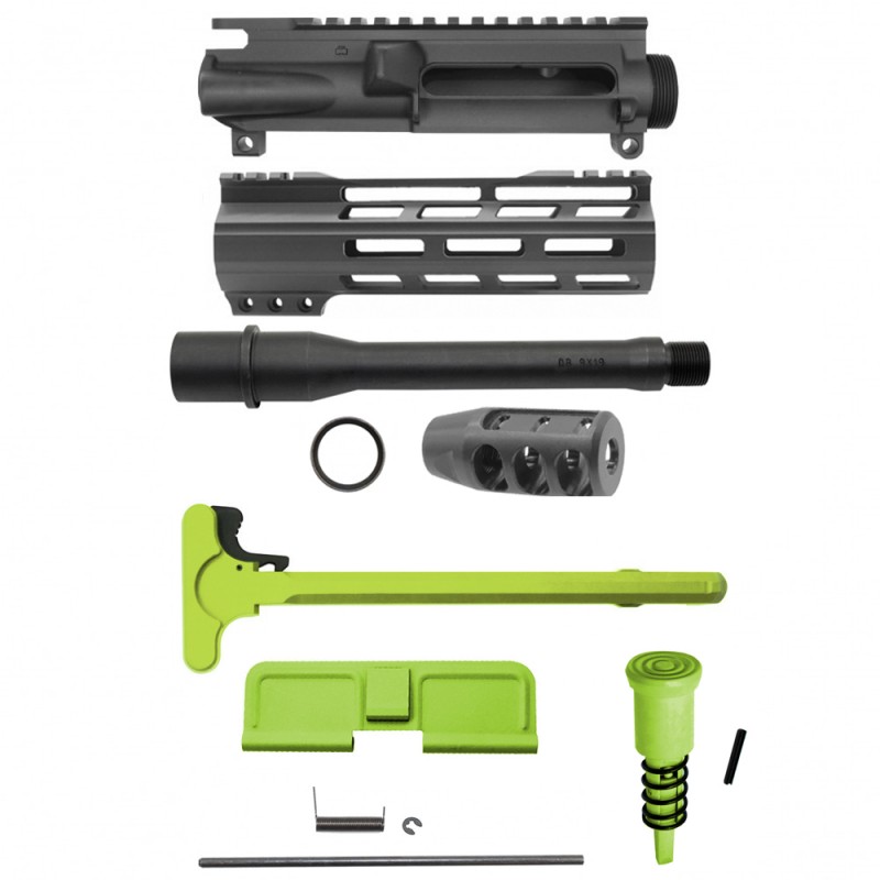 AR-9mm 7.5" Barrel W/ 7" Handguard / Color Bundle Options | ''FNLE-7'' Pistol Kit AR-9mm 7.5" Barrel W/ 7" Handguard / Color Bundle Options | ''FNLE-7'' Pistol Kit