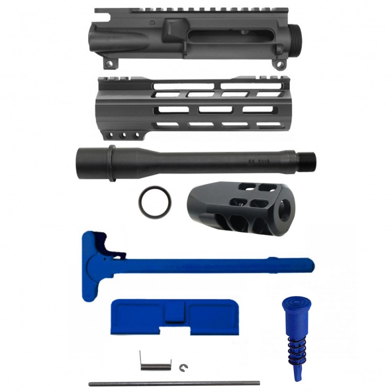AR-9mm 7.5" Barrel W/ 7" Handguard / Color Bundle Options | ''FNLE-7'' Pistol Kit AR-9mm 7.5" Barrel W/ 7" Handguard / Color Bundle Options | ''FNLE-7'' Pistol Kit