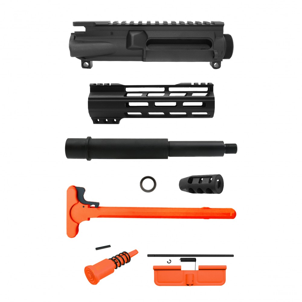 AR-9mm 7.5" Barrel W/ 7" Handguard / Color Bundle Options | ''FNLE-7'' Pistol Kit