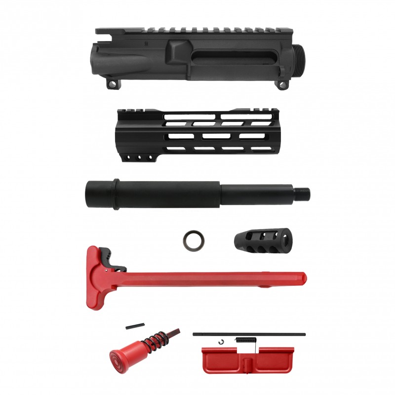 AR-9mm 7.5" Barrel W/ 7" Handguard / Color Bundle Options | ''FNLE-7'' Pistol Kit