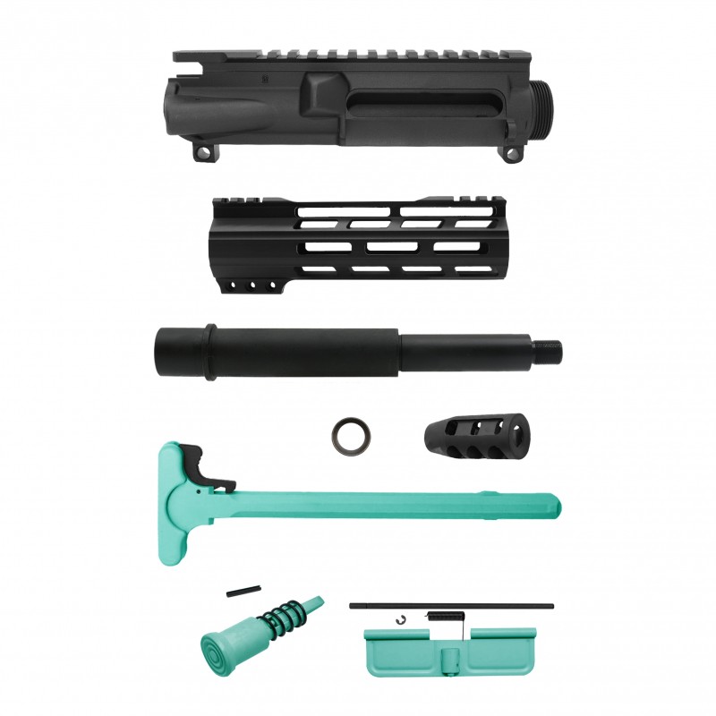 AR-9mm 7.5" Barrel W/ 7" Handguard / Color Bundle Options | ''FNLE-7'' Pistol Kit