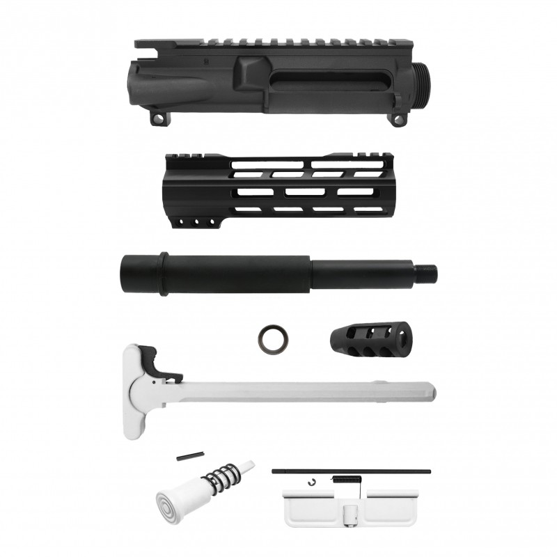 AR-9mm 7.5" Barrel W/ 7" Handguard / Color Bundle Options | ''FNLE-7'' Pistol Kit