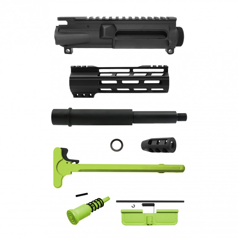 AR-9mm 7.5" Barrel W/ 7" Handguard / Color Bundle Options | ''FNLE-7'' Pistol Kit