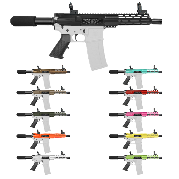 AR 9mm 7" Barrel W/ 7'' Handguard|Cerakote Color Options | ''HUMMINGBIRD'' Pistol Kit AR 9mm 7" Barrel W/ 7'' Handguard|Cerakote Color Options | ''HUMMINGBIRD'' Pistol Kit