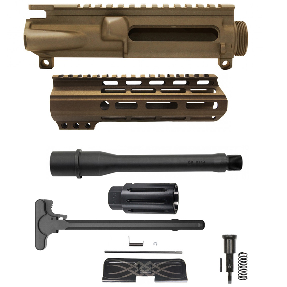  AR 9mm 7" Barrel W/ 7'' Handguard|Cerakote Color Options | ''HUMMINGBIRD'' Pistol Kit