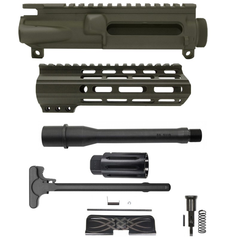  AR 9mm 7" Barrel W/ 7'' Handguard|Cerakote Color Options | ''HUMMINGBIRD'' Pistol Kit