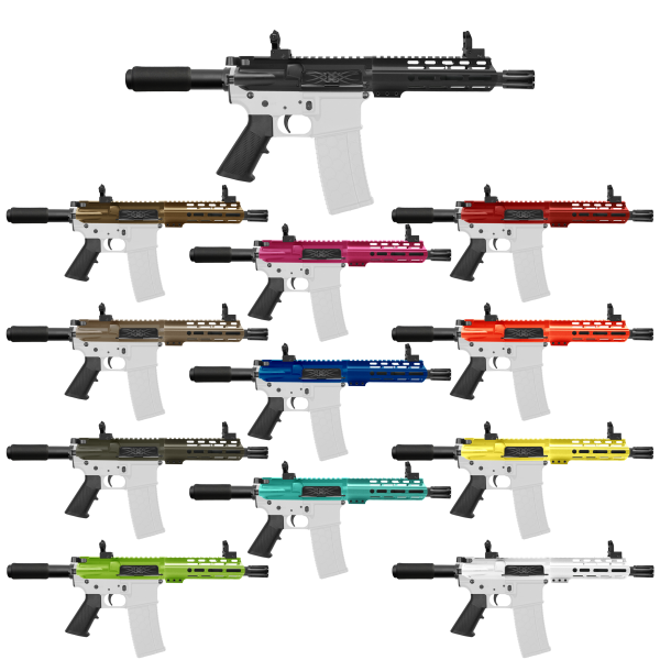 AR 9mm 7" Barrel W/ 7'' Handguard|Cerakote Color Options | ''HUMMINGBIRD'' Pistol Kit